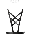 Harnais décolleté croisé noir - Maze Harnais décolleté croisé noir - Maze