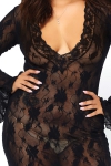 Robe longue stretch Queen Deep-V Robe longue stretch Queen Deep-V