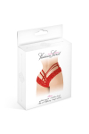 Tanga ouvert Anne - rouge Tanga ouvert Anne - rouge