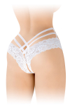 Tanga ouvert Anne - blanc Tanga ouvert Anne - blanc