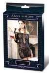 Robe Fetish Dinner résille Noir Robe Fetish Dinner résille Noir