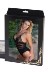 Body string noir dentelle Body string noir dentelle