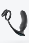 Stimulateur de prostate + cockring Double game Stimulateur de prostate + cockring Double game