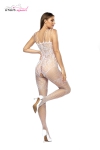 Combinaison résille Chrystelle Blanc - Anaïs Combinaison résille Chrystelle Blanc - Anaïs