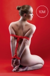 Corde de bondage Japonais 10m rouge - Ouch Corde de bondage Japonais 10m rouge - Ouch