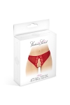 Culotte rouge ouverte Ambre - Fashion Secret Culotte rouge ouverte Ambre - Fashion Secret