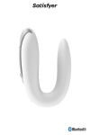 Stimulateur Double Fun blanc - Satisfyer Stimulateur Double Fun blanc - Satisfyer