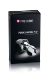 Cage pénis électro-stimulation Pubic Enemy N°1 - Mystim Cage pénis électro-stimulation Pubic Enemy N°1 - Mystim
